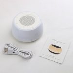 White Noise Speaker USB Night Lamp W/ Timed