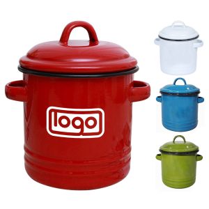 40oz Enamel Tea Canister
