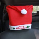 Christmas Car Seat Headrest Covers