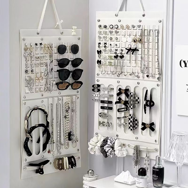 Hanging Jewelry Organizer Storage Roll