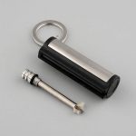 Metal Matches Lighter W/ Key Ring
