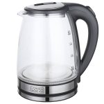 68 OZ LED Glass Stainless Steel Electric Kettle