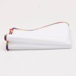 Solid White Pocket Square w/ Embroidered Edge