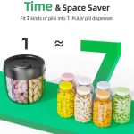 Multi-Compartment Travel Portable Pill Dispenser