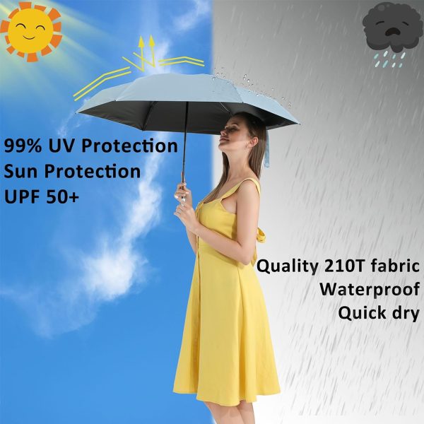 Automatic Folding UV Protection Travel Umbrella