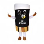 Customized Coffee Drink Mascot Costume Set