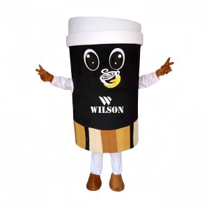 Customized Coffee Drink Mascot Costume Set