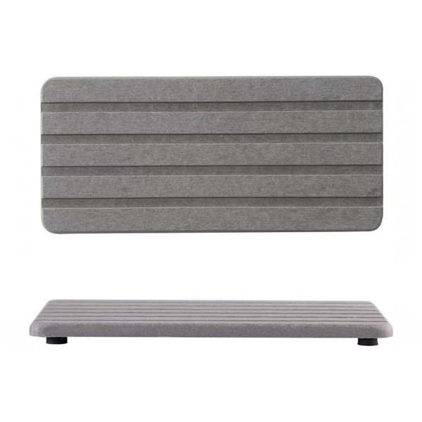 2-pack absorbent diatomaceous earth coasters