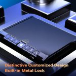 Biometric Fingerprint Handgun Safe Box Quick Access Lockbox