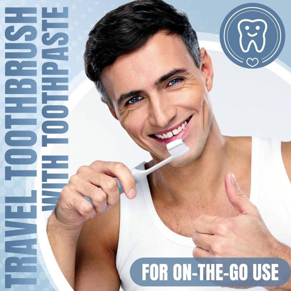 Portable Mini Travel Toothbrush w/ Box