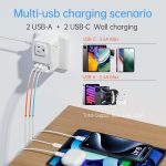7-in-1 Portable Outlet Extender w/ Multiple Plugs