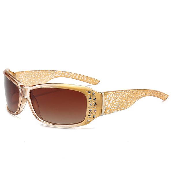 Vintage Chic Diamond-encrusted Sunglasses