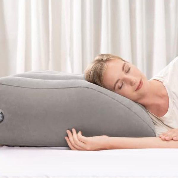 Inflatable Footrest For Relaxation And Fatigue Relief