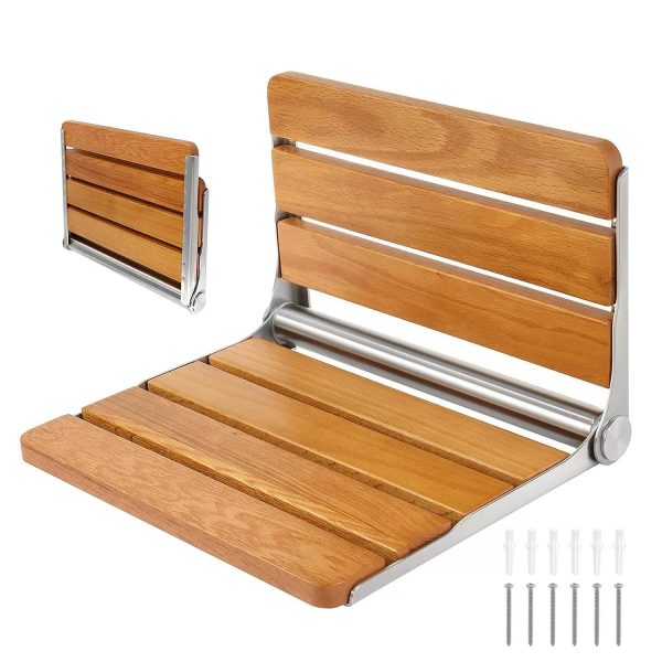 Custom Wall-mounted Folding Wooden Chair