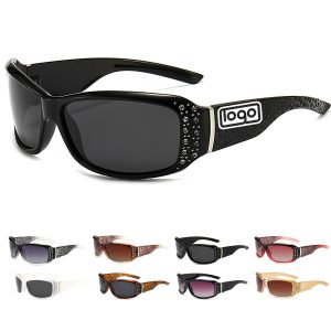 Vintage Chic Diamond-encrusted Sunglasses