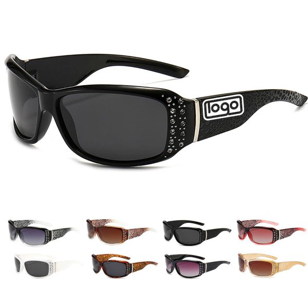 Vintage Chic Diamond-encrusted Sunglasses