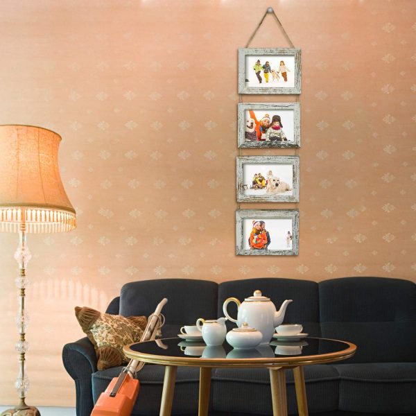 Family Memories Wall-Mounted Collage Photo Frame