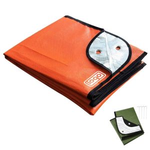 Outdoor emergency blanket