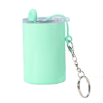 3oz Mini Tumbler Sublimation Shot Glass w/ Straw Lid