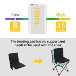Rechargeable Waterproof Portable Heated Seat Cushion