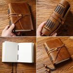 Genuine Leather Vintage Refillable Notebook