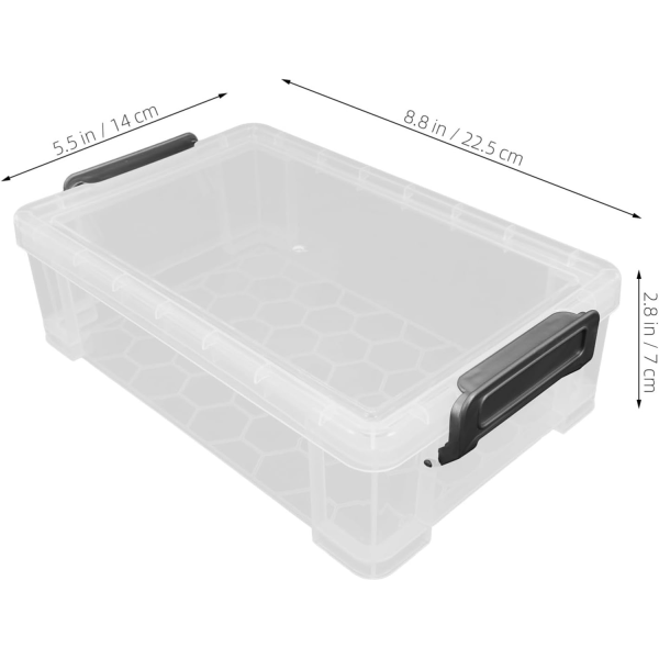 Multi Functional Transparent Storage Box