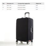 Fabric Luggage Cover