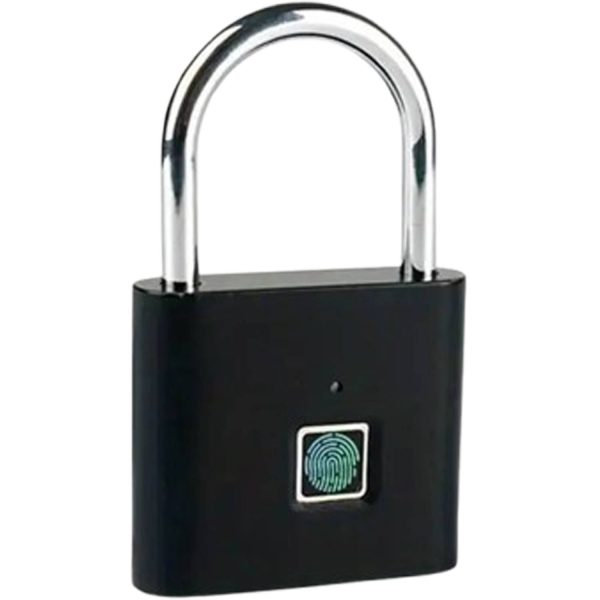Fingerprint Padlock Alloy Steel Waterproof Keyless Security