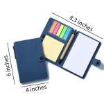 Multifunctional tearable notebook with pen