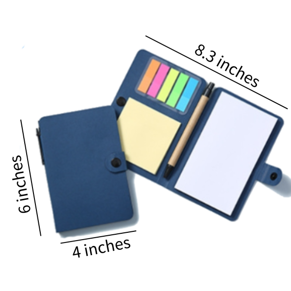 Multifunctional tearable notebook with pen