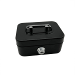 Small Cash Box W/ Lock And Slot