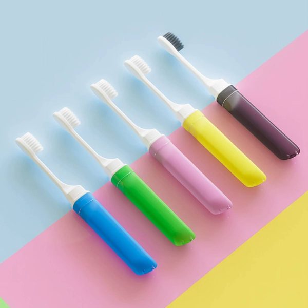 Portable Mini Travel Toothbrush w/ Box