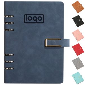 A5 Faux Leather Loose-leaf Notebook