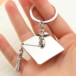 graduation cap keychain