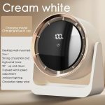 Mini Desktop Rechargeable Fan W/ Night Lights