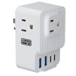7-in-1 Portable Outlet Extender w/ Multiple Plugs