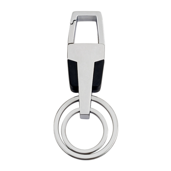 Faux Leather Keychain