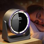 Mini Desktop Rechargeable Fan W/ Night Lights