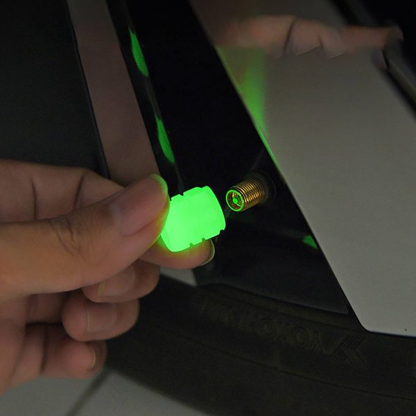 Vivid Luminous Tyre Valve Cover
