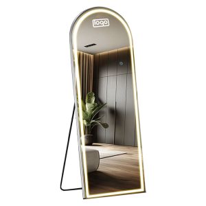 LED Full-Length standing Mirror Hanging Or Against The Wall