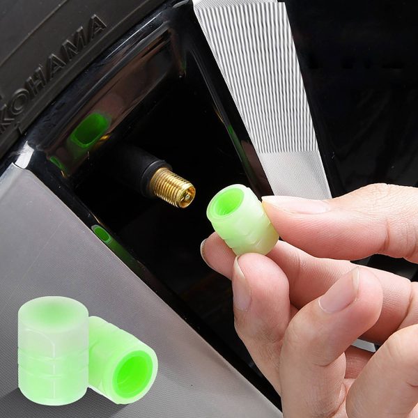 Vivid Luminous Tyre Valve Cover