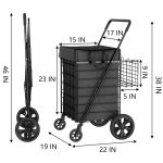 Foldable Trolley Shopping & Camp Cart