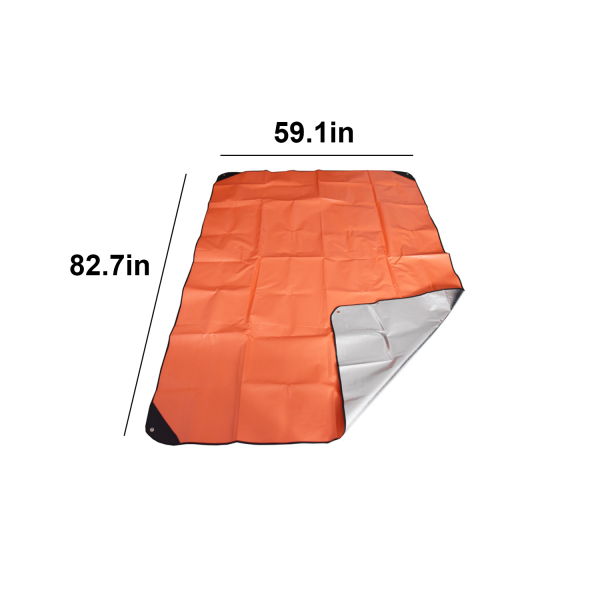 Outdoor emergency blanket