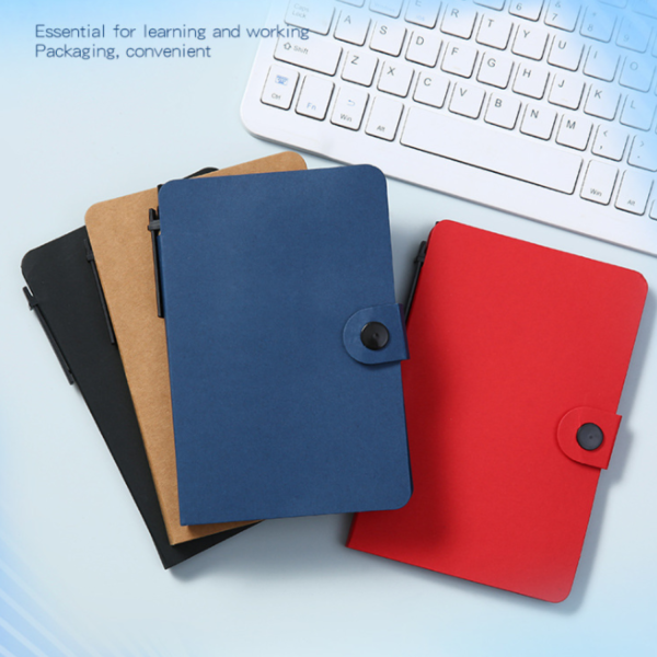 Multifunctional tearable notebook with pen