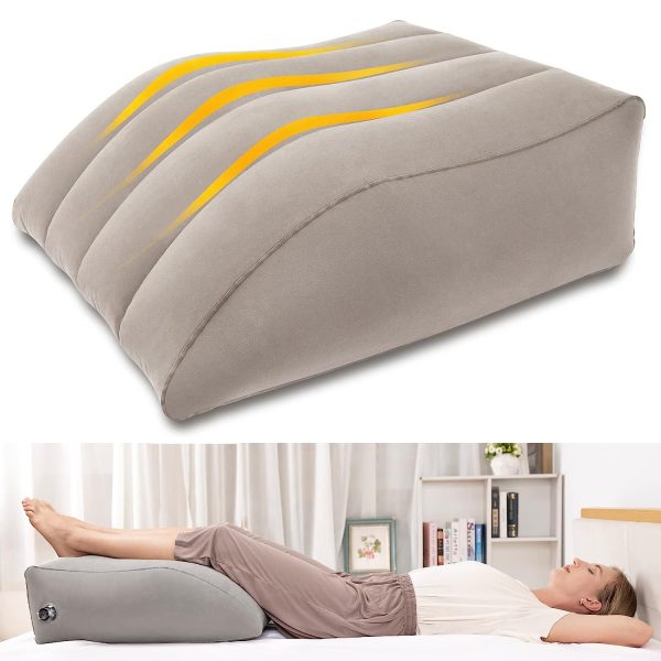 Inflatable Footrest For Relaxation And Fatigue Relief