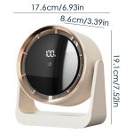 Mini Desktop Rechargeable Fan W/ Night Lights