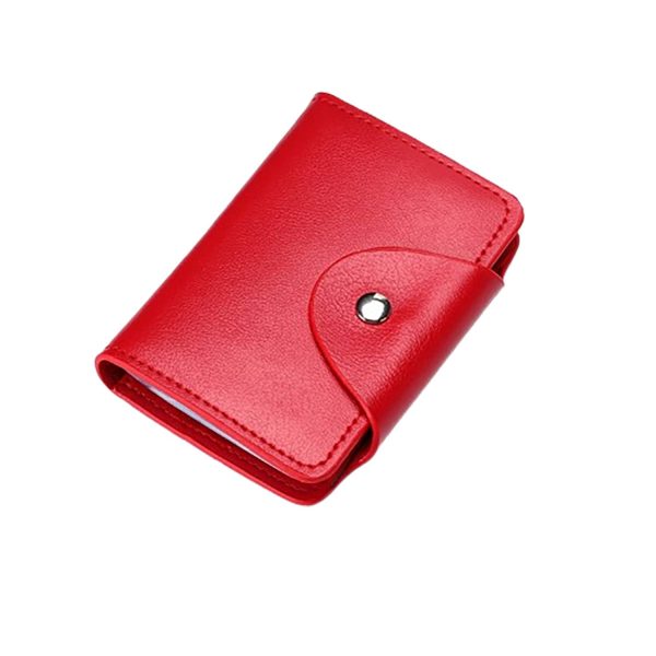 Waterproof Genuine Leather Business Card Holder