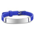 Stainless Steel Silicone Bracelet