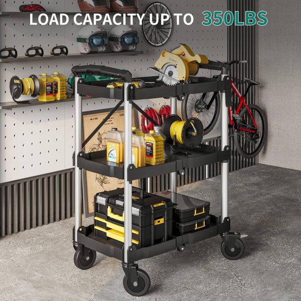Large-Capacity Portable Folding Cart