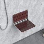 Custom Wall-mounted Folding Wooden Chair